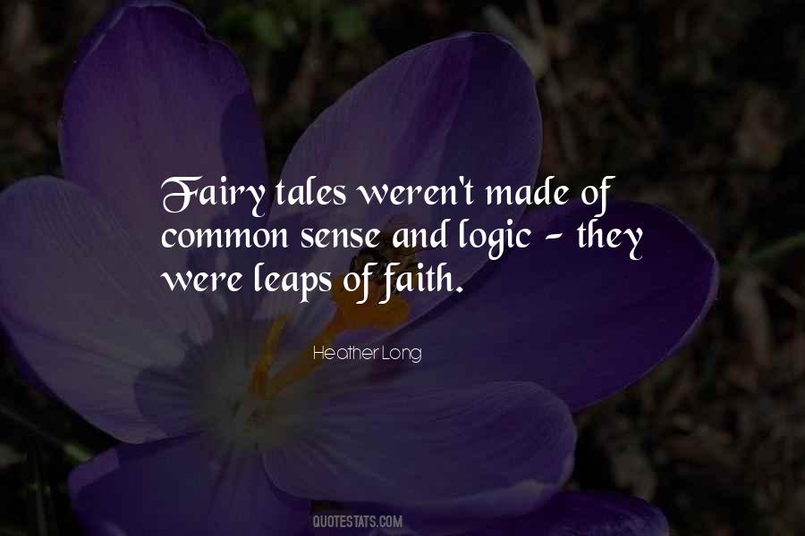 Few Leaps Of Faith Quotes #585805