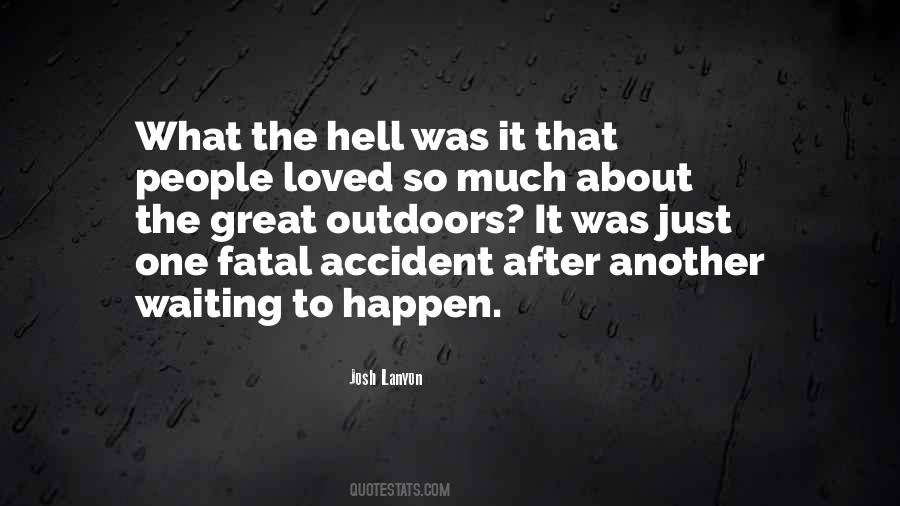 Fatal Accident Quotes #1067752