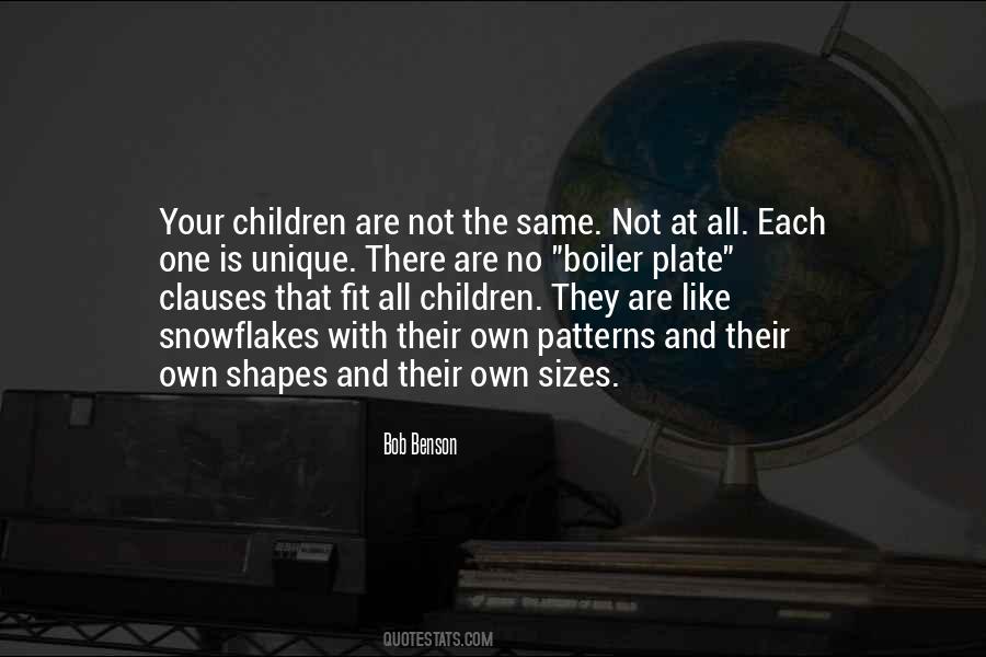 Snowflakes Are Unique Quotes #978542
