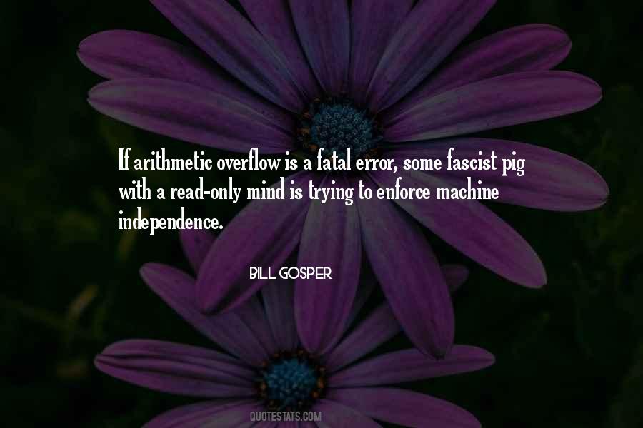 Fatal Error Quotes #1685548