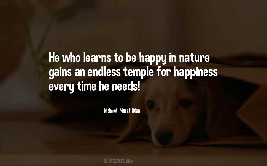 Happiness Nature Quotes #1776971