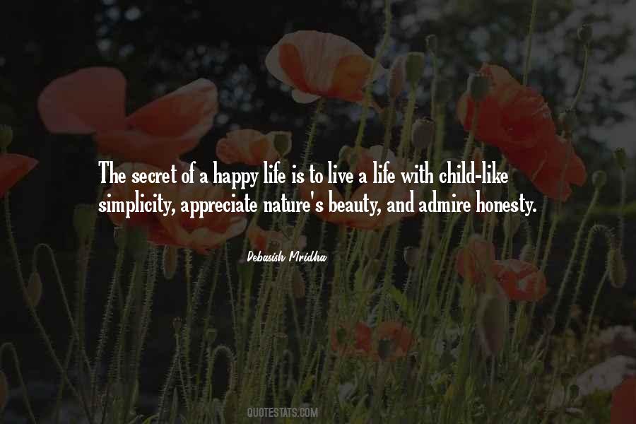 Happiness Nature Quotes #980905
