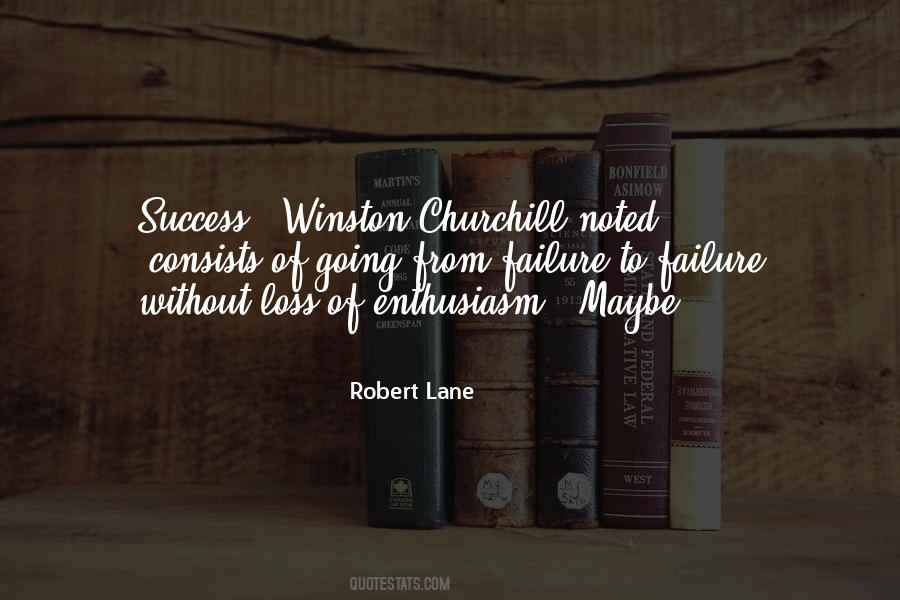 Winston Churchill Success Quotes #1245370