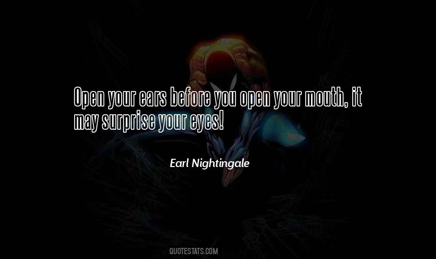 Before You Open Your Mouth Quotes #973635