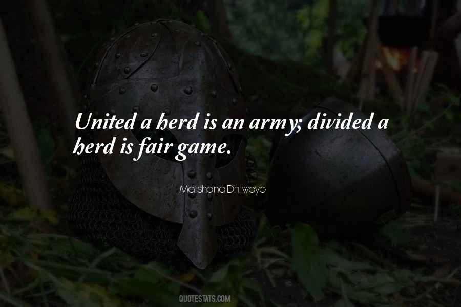 Quotes About Herd #1118722