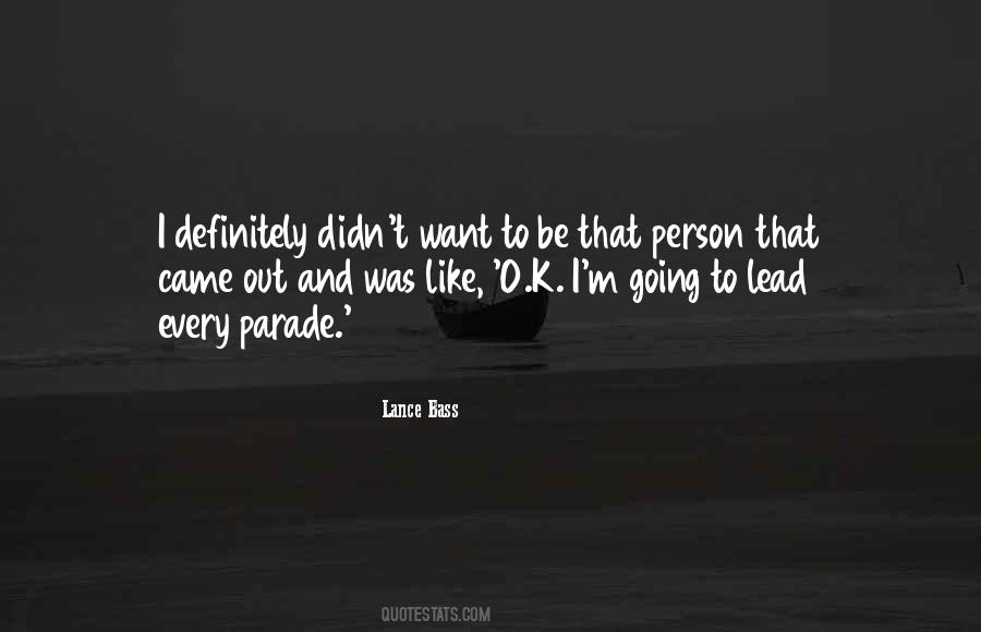 I Want That Person Quotes #1092788