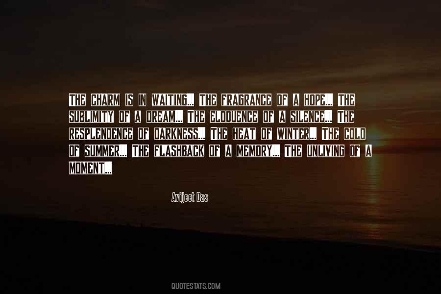 Cold Summer Quotes #1080218
