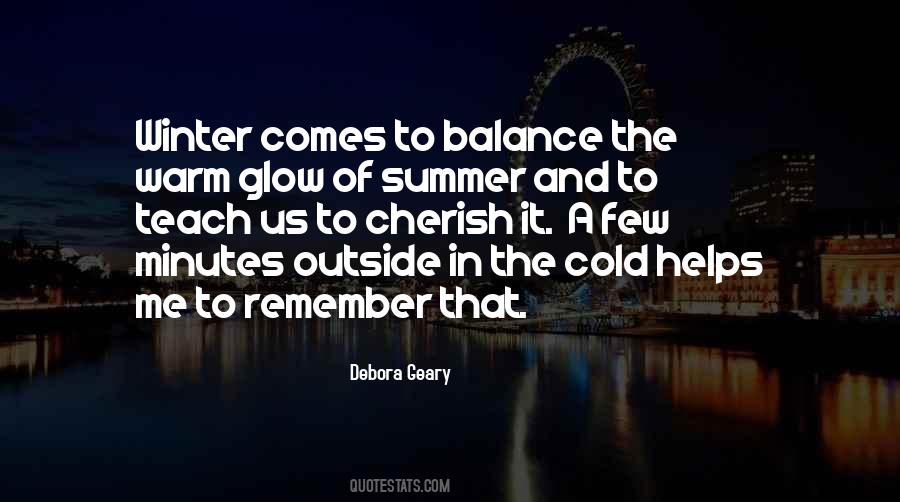 Cold Summer Quotes #1863142