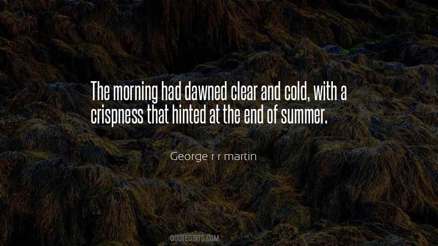 Cold Summer Quotes #538814