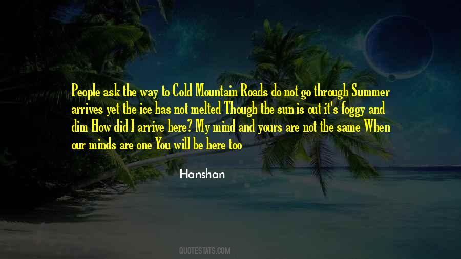 Cold Summer Quotes #59821