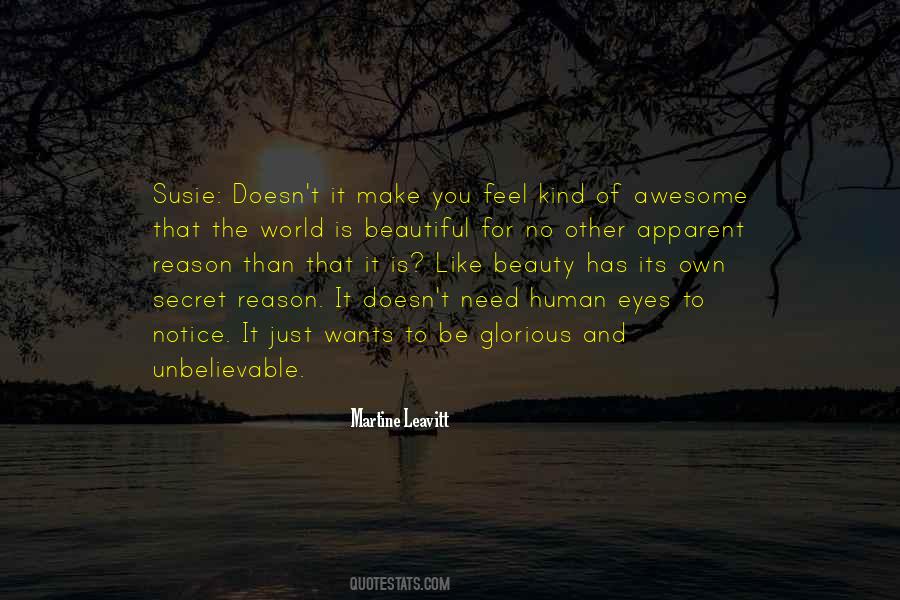 Be Kind To The World Quotes #1371282