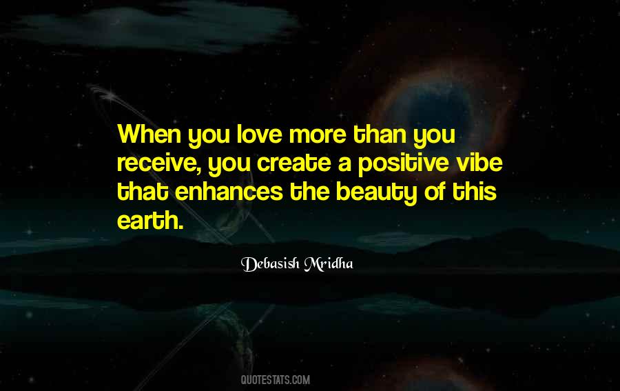 Positive Earth Quotes #142931