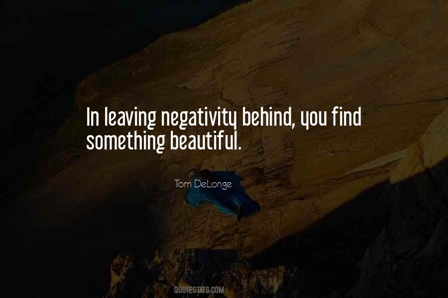 Leaving Something Behind Quotes #152658