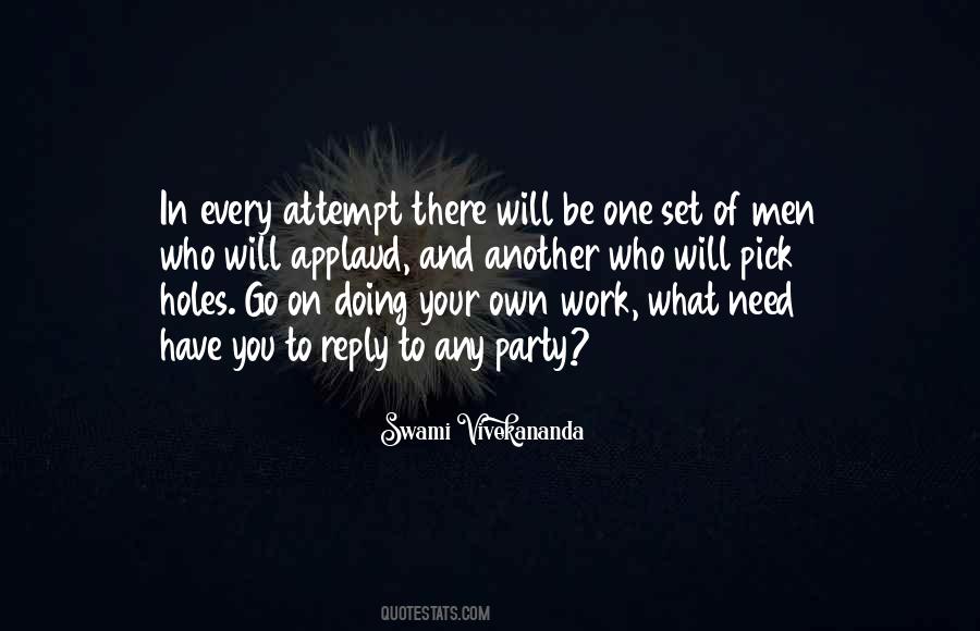 Pick Holes In Quotes #564916