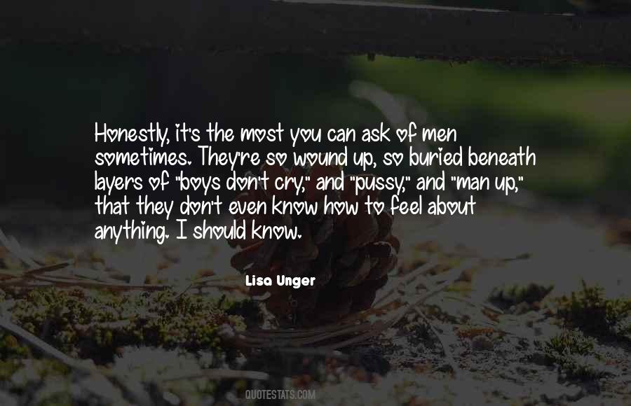 Men Cry Quotes #1191211