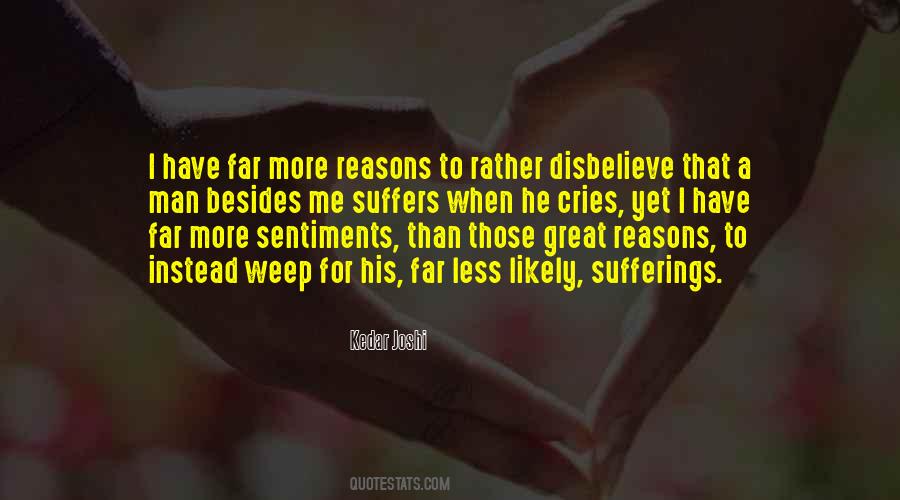 Men Cry Quotes #1380048