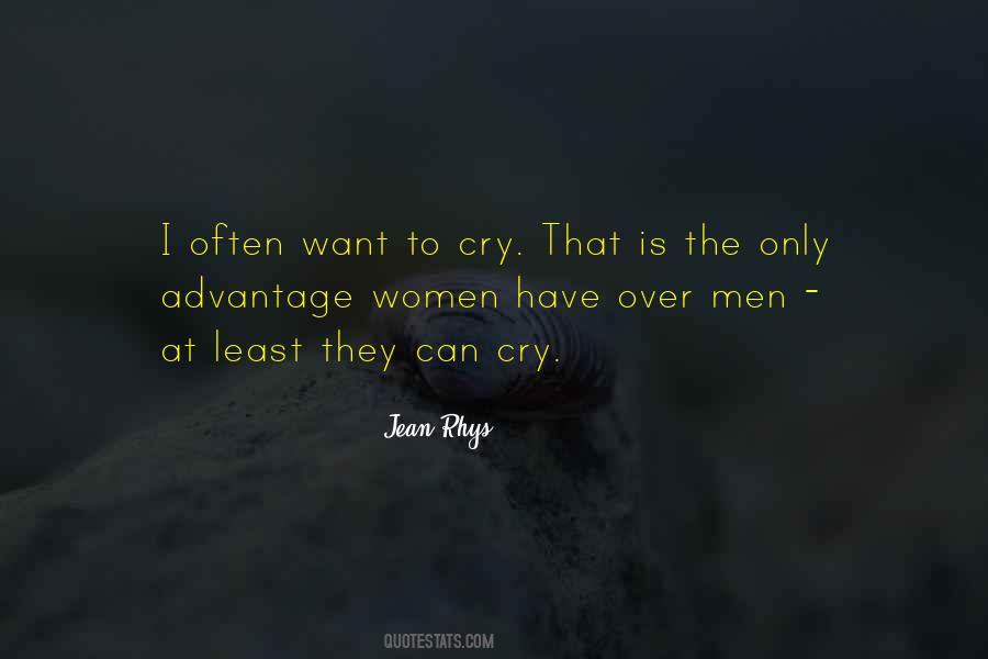 Men Cry Quotes #1606408