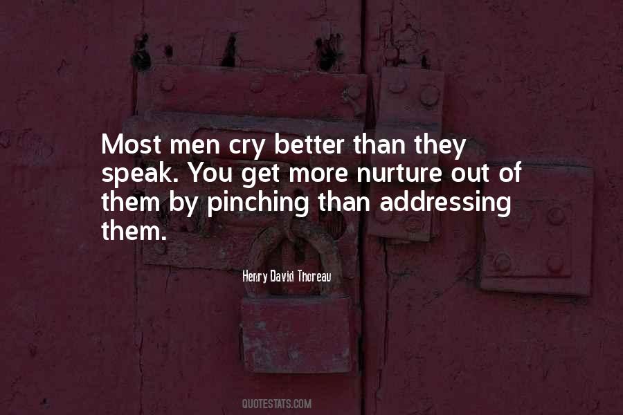 Men Cry Quotes #1674043