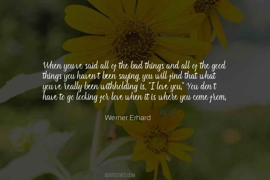 When Things Go Bad Quotes #1198094
