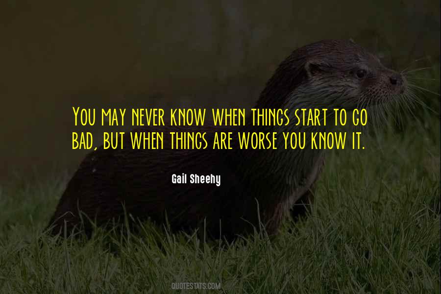 When Things Go Bad Quotes #1612335