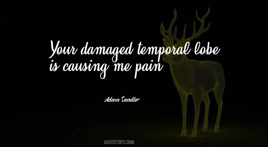 Causing Me Pain Quotes #858309