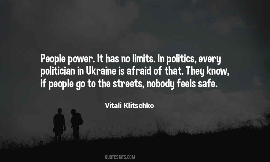 Quotes About Power In Politics #1147488