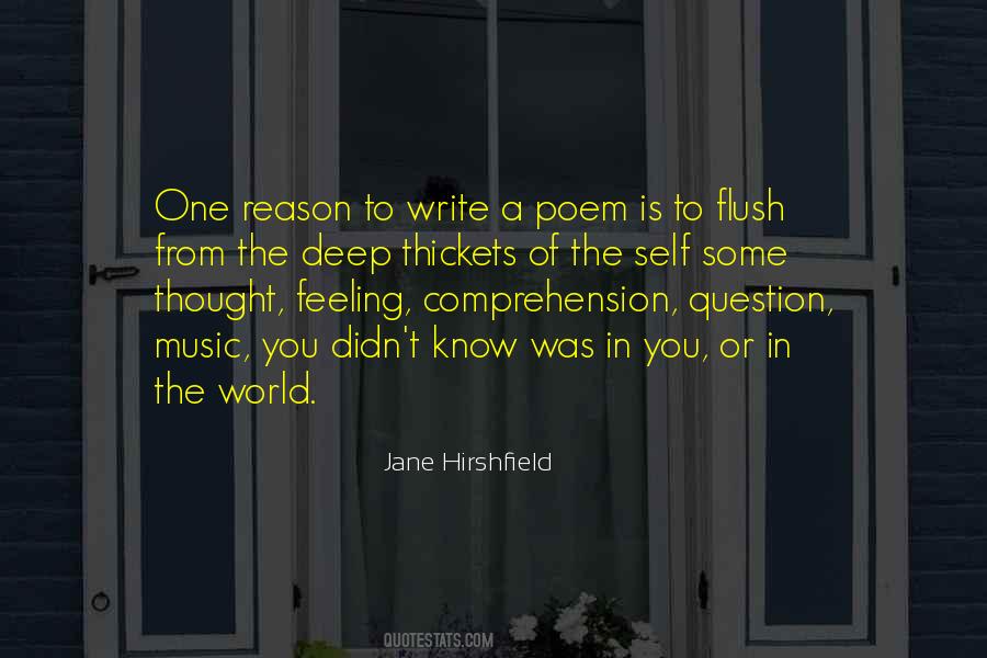 Feeling Deep Quotes #1051099