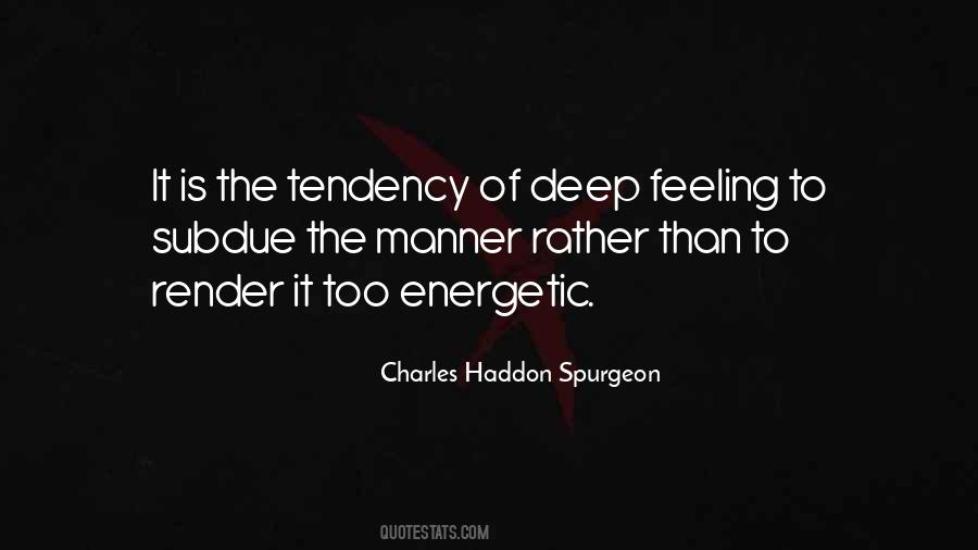 Feeling Deep Quotes #1185578