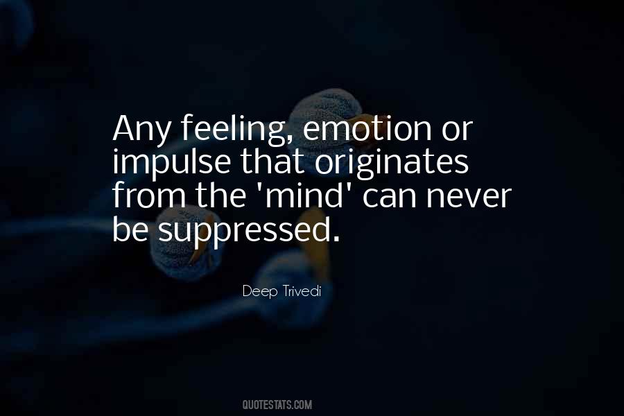 Feeling Deep Quotes #1341558