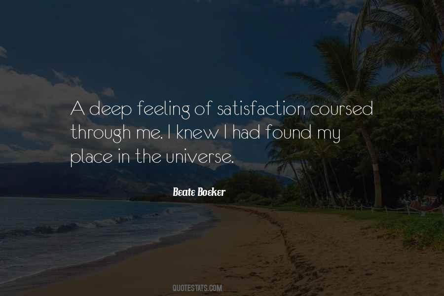 Feeling Deep Quotes #1609434