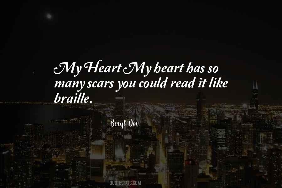 Heart Scars Quotes #238029