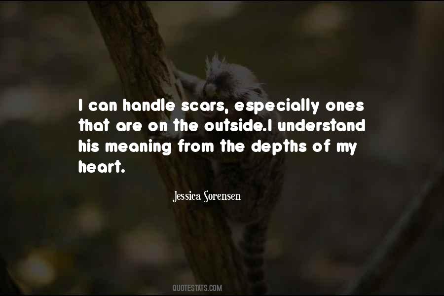 Heart Scars Quotes #264413