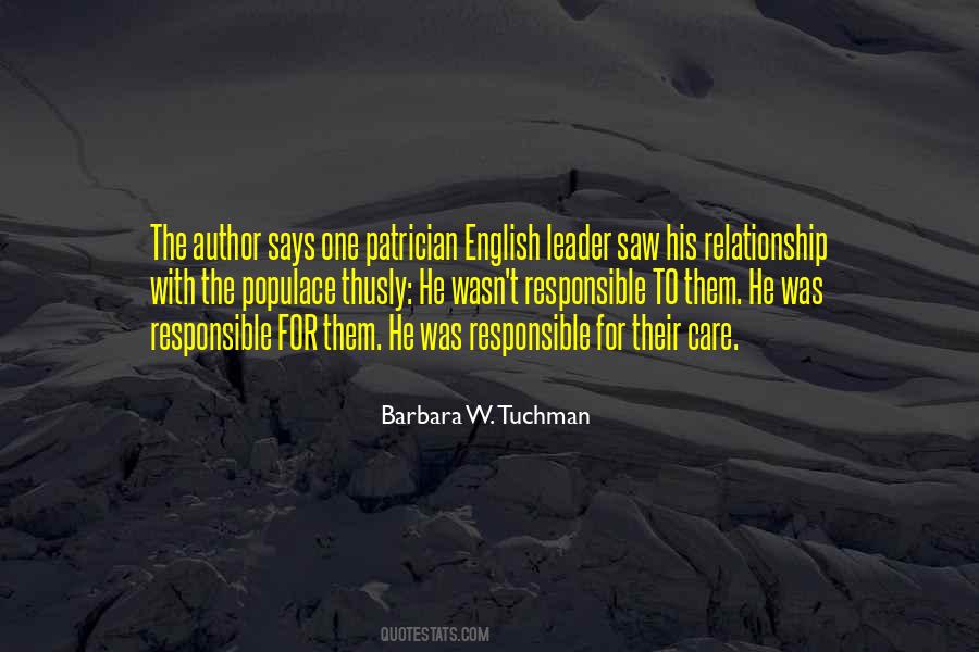 Relationship Leadership Quotes #754134