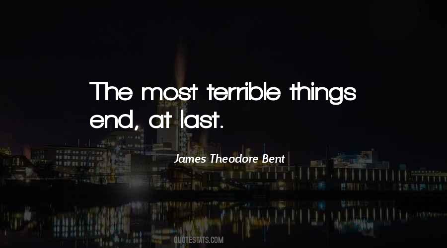 Things End Quotes #945642