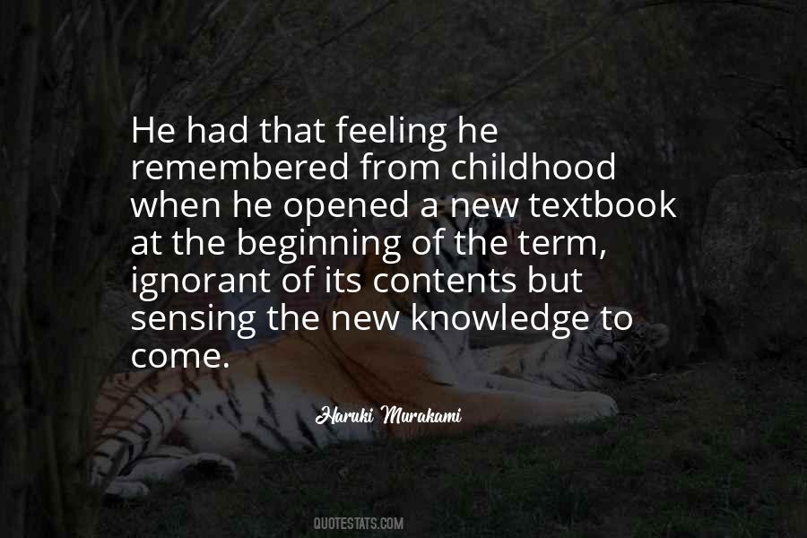 Its A Feeling Quotes #236241