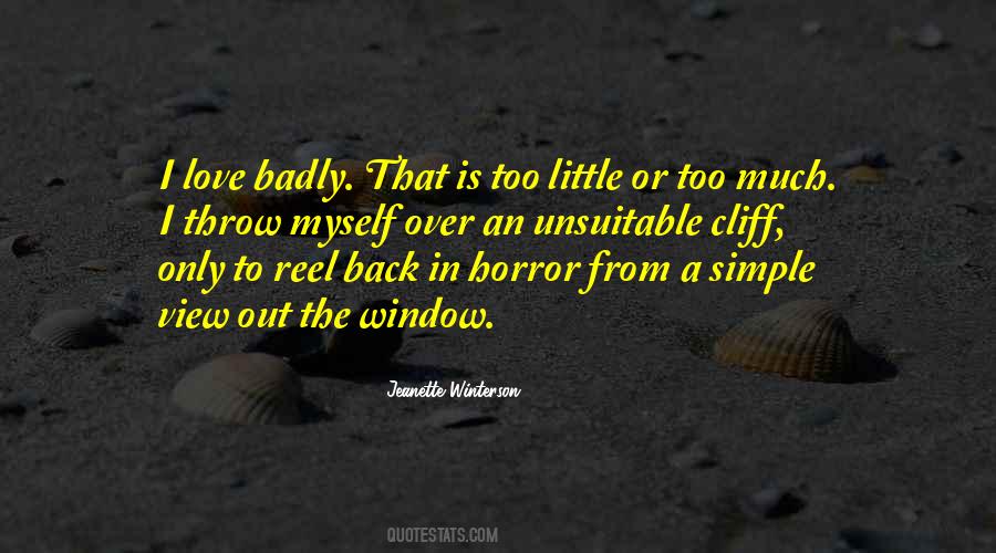 View From The Back Quotes #1267525