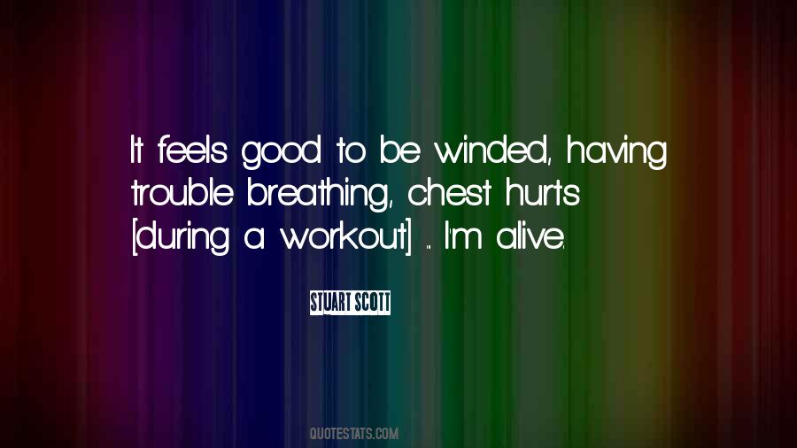 A Good Workout Quotes #1342290