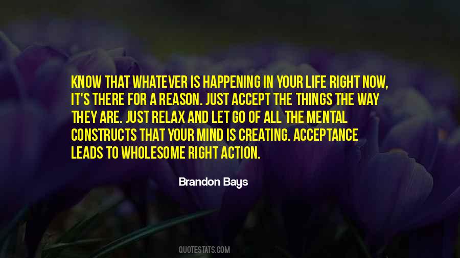 Just Relax And Let Go Quotes #1268050