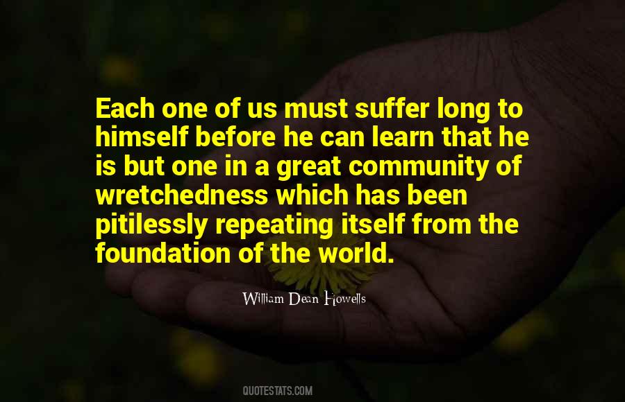 Quotes About A Great Community #1013449