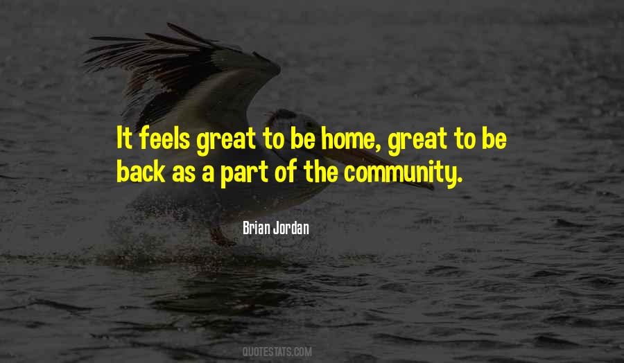 Quotes About A Great Community #851361