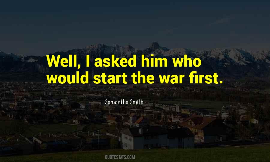 Start Well Quotes #17178