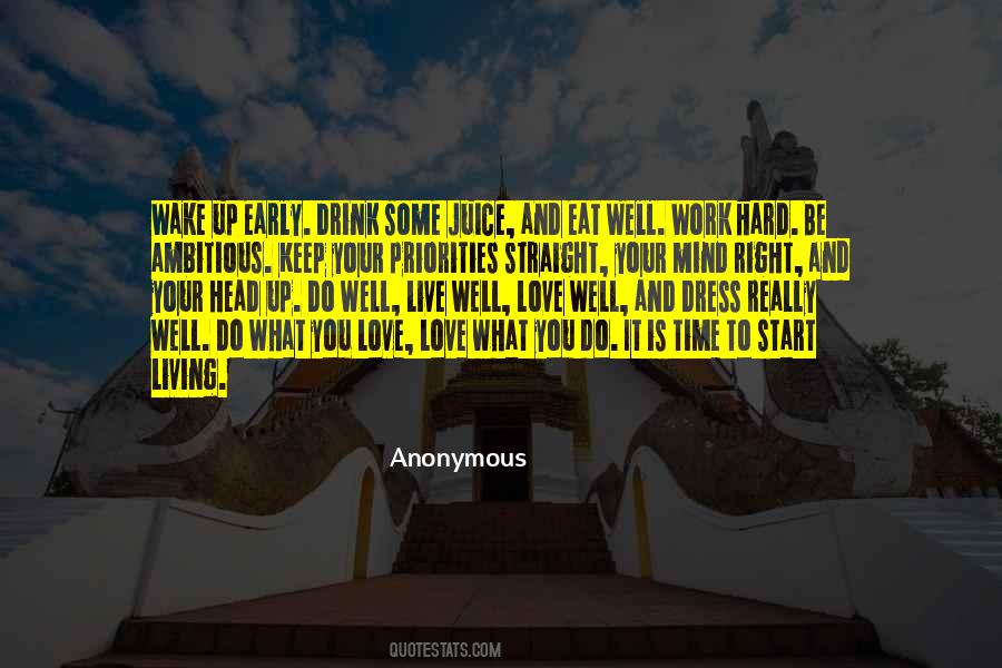 Start Well Quotes #673950