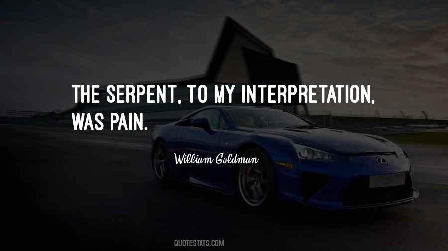 Quotes About The Serpent #1078263