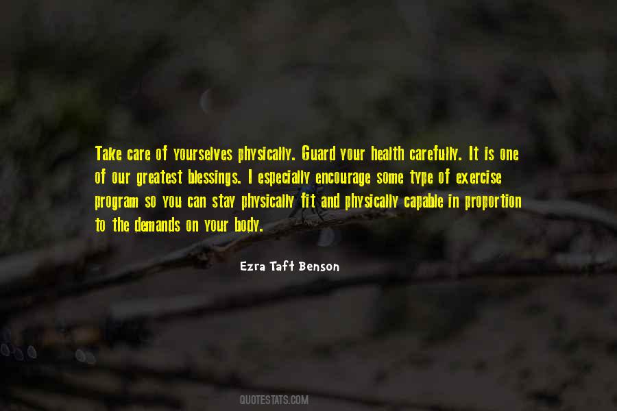 Health Blessing Quotes #145013