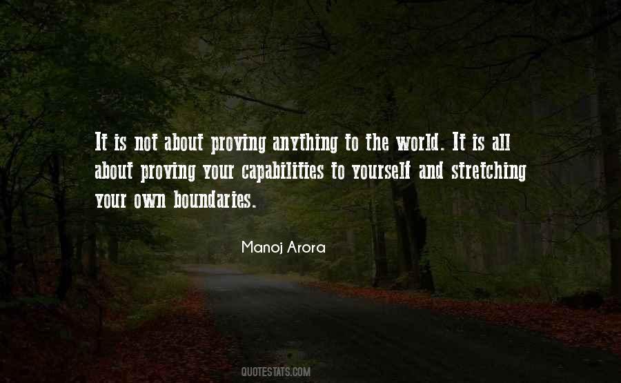 Prove To Yourself Quotes #193508