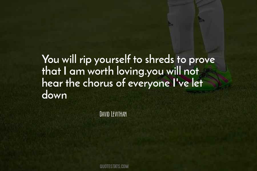 Prove To Yourself Quotes #421942