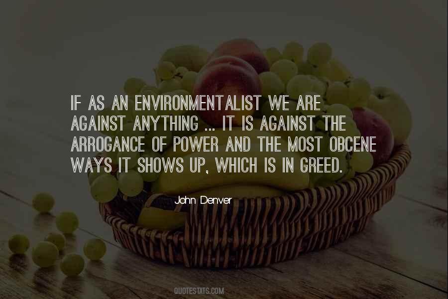 Power Greed Quotes #719173