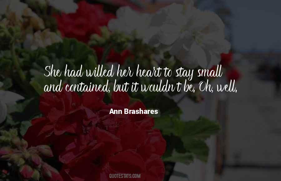 Quotes About Her Heart #1806535