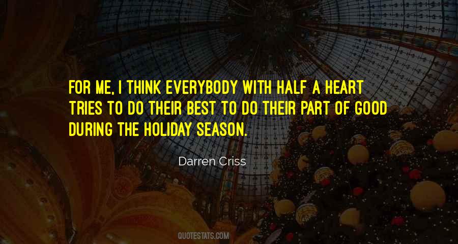 Holiday Heart Quotes #724250