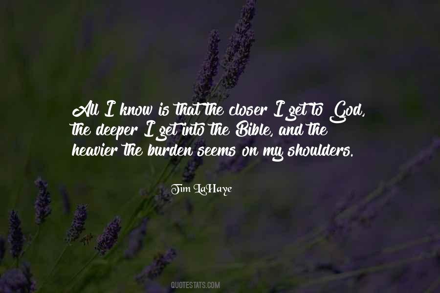 I Know My God Quotes #161100